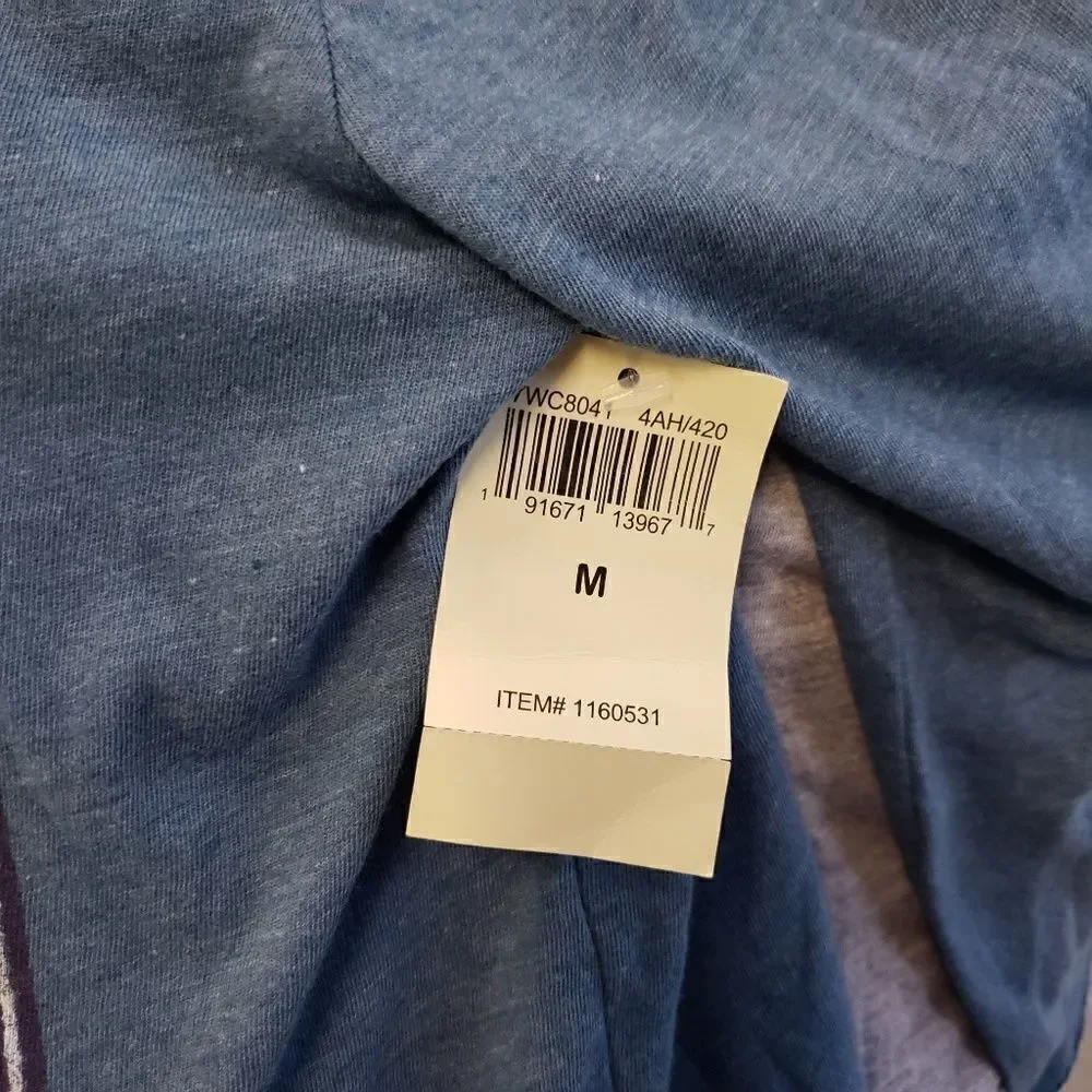 Lucky brand peacock long sleeve tshirt